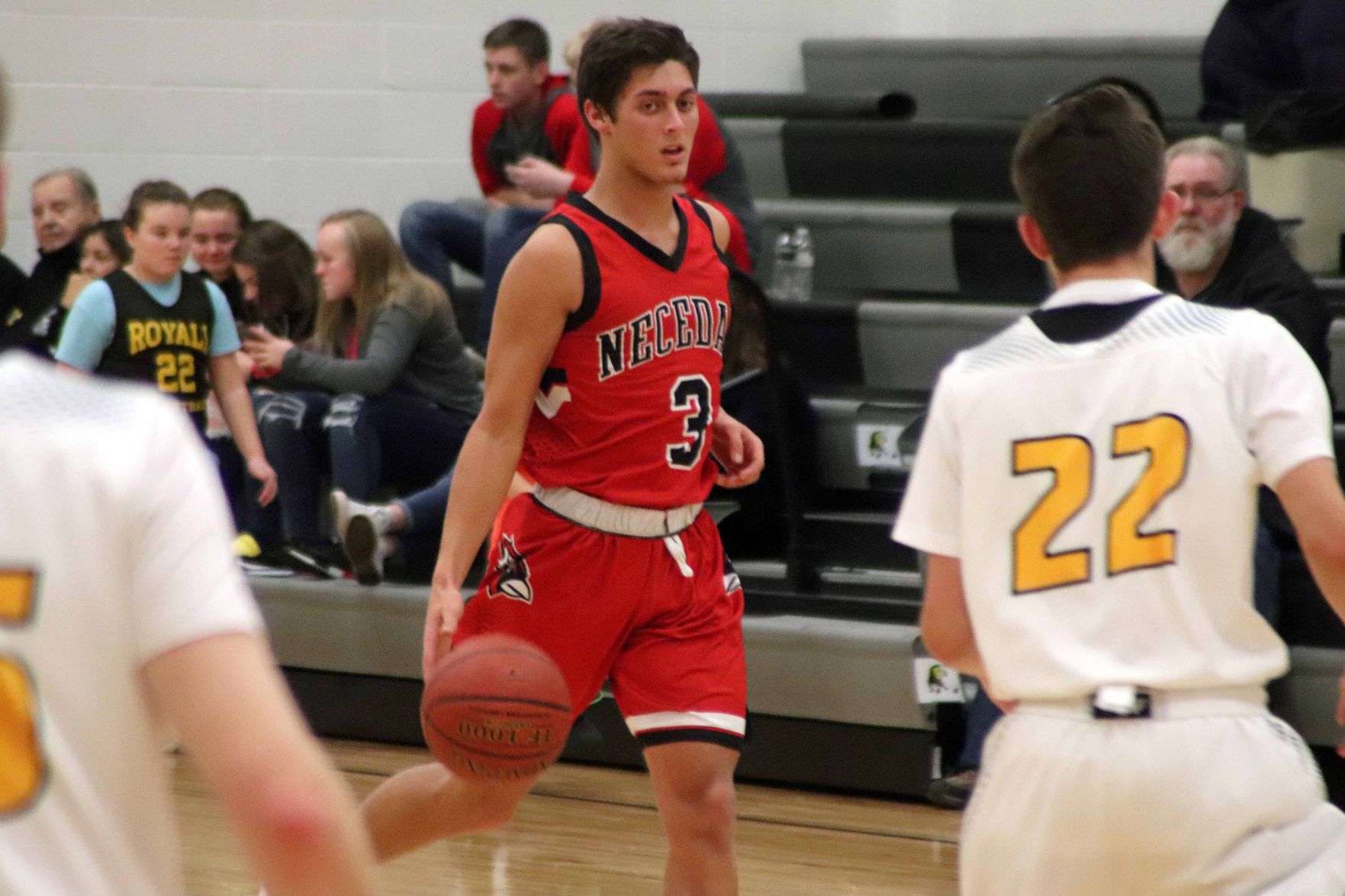 Necedah at Royall boys basketball (12/20/18)
